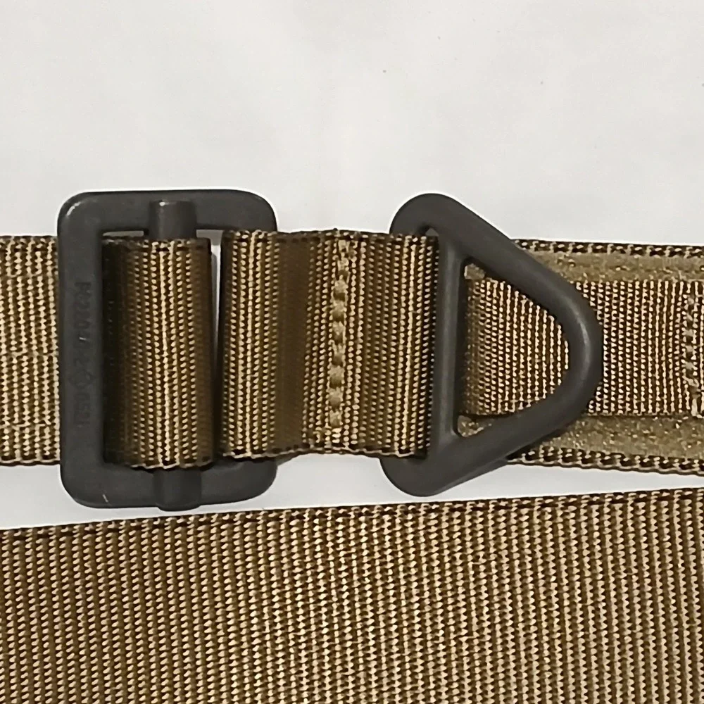 LBT‎ Inc Tactical Belt XL Coyote Tan Nylon Cobra Buckle Made in USA New, Unused